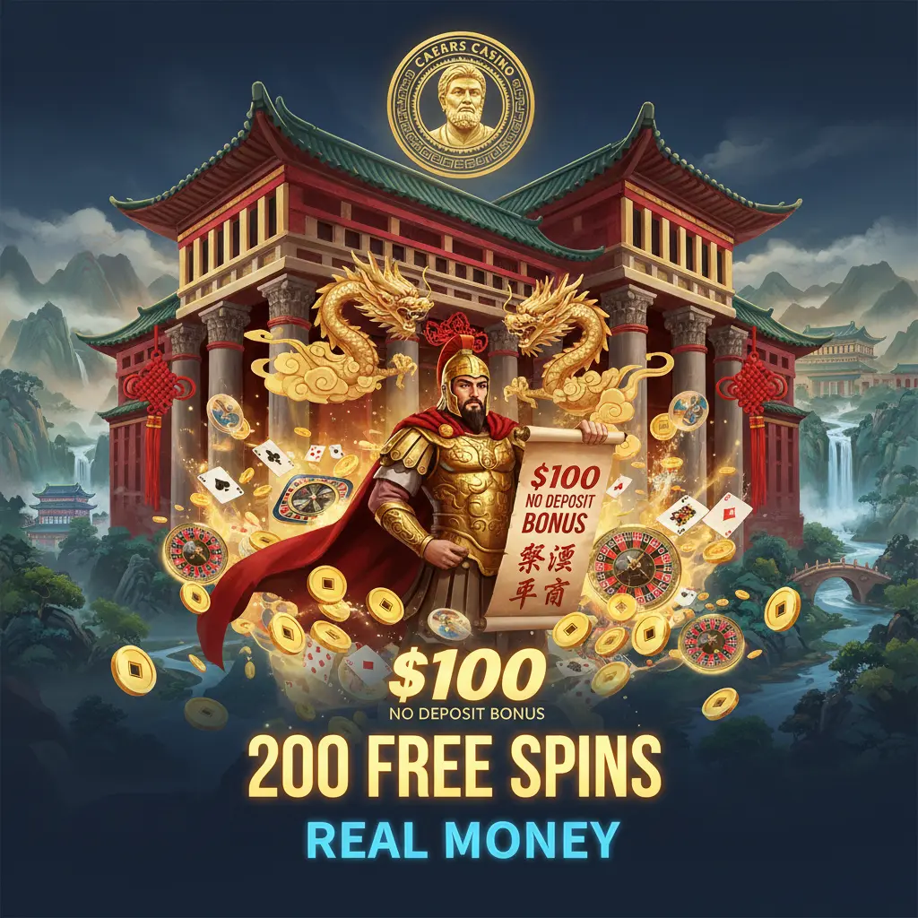 $100 no deposit bonus 200 free spins real money - Caesars