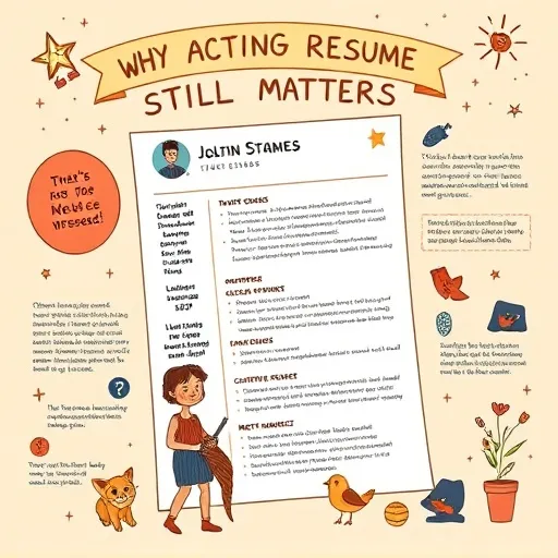 Why Your Acting Resume Still Matters in 2026