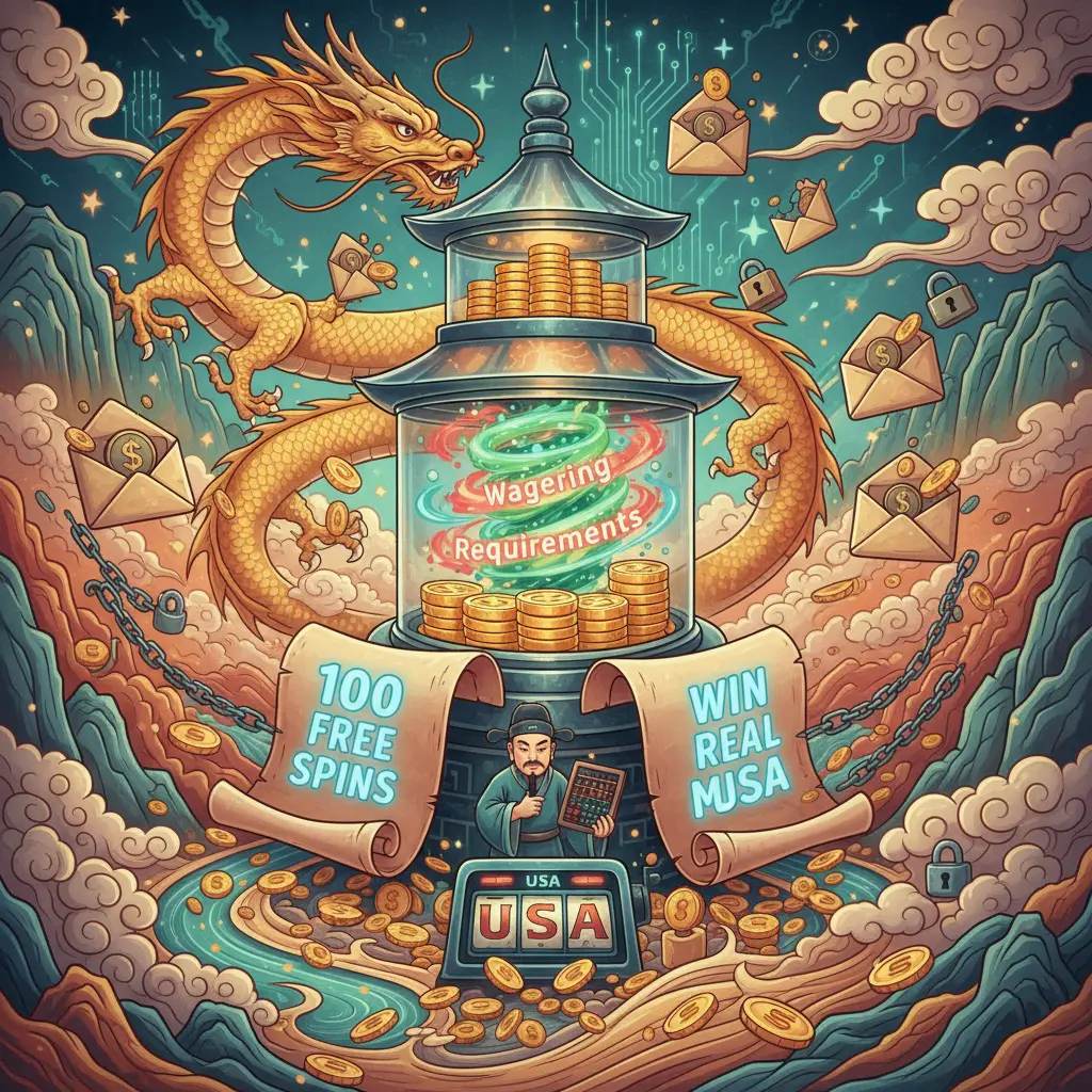 100 free spins no deposit win real money USA - Requirements